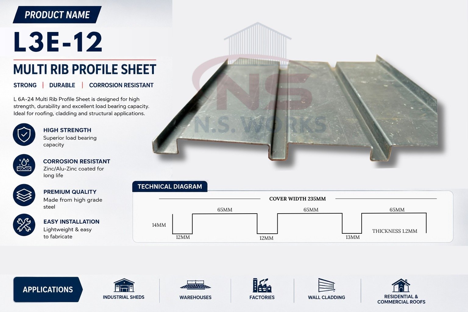NO.3E-12 — Profile Sheet