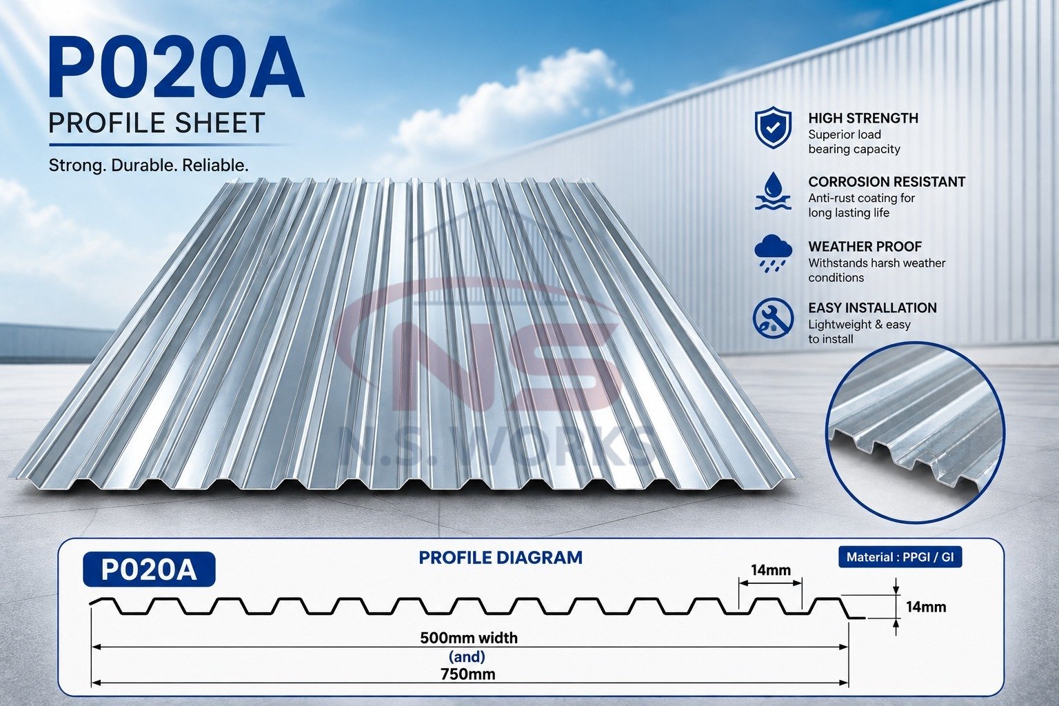 P020A — Profile Sheet