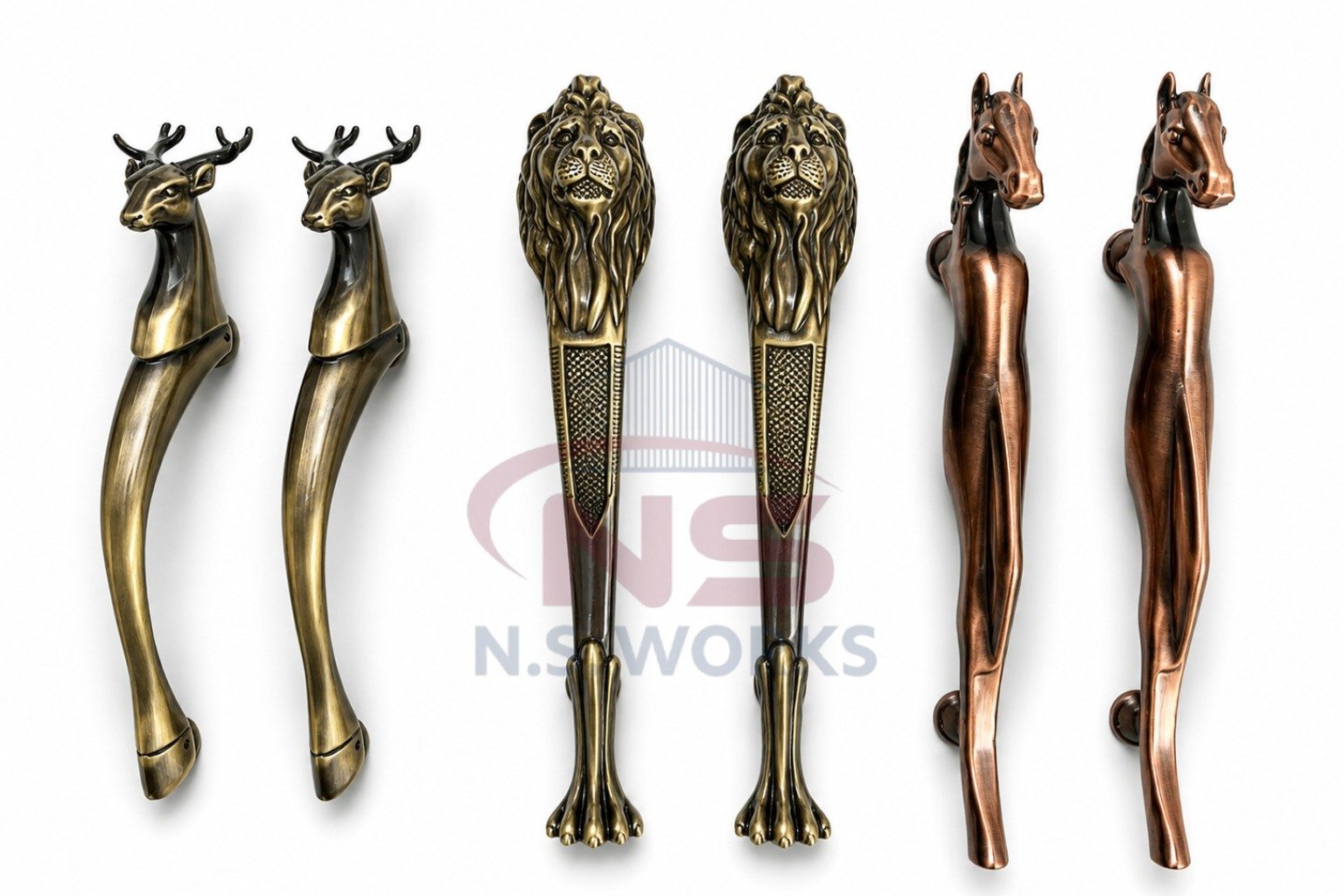 Heritage Handle Set — Decorative Hardware